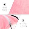 VOSAREA Faux Fur Hand Winter Electric Heating Warmer Pillow Hand Muffs USB Charging Warm Winter Muffs for Women Girls (Pink) view 4