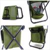 HTTMT Multi-use Backpack Chair Stool with Cooler Bag Hiking Fishing Camping Picnic [Item Number: ET-Seat002] view 4