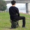 HTTMT - Foldable Outdoor Multi-Function Fishing Backpack Beach Chair Stool w/Cooler Bag [Item Number: ET-Seat001] view 4