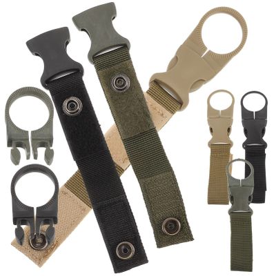 6pcs Nylon Water Bottle Carrying Buckles Multi-Functional Hanging Carabiner for Outdoor Sports Hiking Camping and Travel and Convenient Design