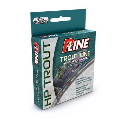 P-Line HP Trout Line Clear 150 Yard Spool, PTL-2