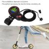 Electric Thumb Throttle, Smart Control Electric Thumb Throttle with Display, E Thumb Throttle Attachment with 22.2mm Installation Interface for Electric Scooter, Electric view 3