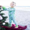 Florida Kid Co. Jawlly Two Piece Christmas Pajama Set for Toddlers, made with Viscose from Bamboo and Spandex view 4