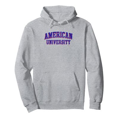 American University Eagles Retro Arch Pullover Hoodie