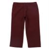 Loloda Kids Boys Pull-On Casual Uniform Pants Formal Dress Pant for Wedding Party Performance Burgundy 2 Years view 2