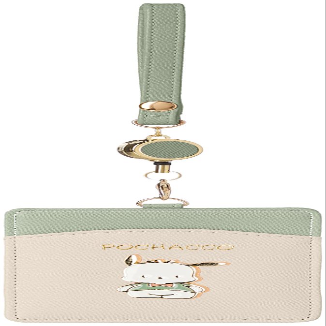 Aldi SR12 Women's Pochacco Commuter Pass Holder with Reel Bi-Color