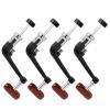 Jiozermi 4 Pcs Plastic Fishing Reel Power Handle, Fishing Reel Rotary Knob, Power Handle for Reel Replacement Grip Parts, for Fishing Reels 5000-7000 Series view 1