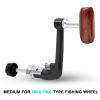 Jiozermi 4 Pcs Plastic Fishing Reel Power Handle, Fishing Reel Rotary Knob, Power Handle for Reel Replacement Grip Parts, for Fishing Reels 5000-7000 Series view 2