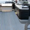 LOYALHEARTDY Boat Flooring EVA Foam Decking Sheet Faux Teak Marine Mat Marine Carpet Mat Non-Slip Self-Adhesive Flooring Mat for Marine RV Yacht Kayak 94.5''x23.6'' view 4