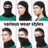 Oliumt Balaclava Ski Mask, Warm, Breathable & Lightweight, Full Coverage Fleece Winter Face Mask for Men & Women (Coffee) view 4