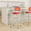 ARCADE1UP NFL Blitz High Back Stool with Adjustable Height and Swiveling Padded Seat (Kansas City Chiefs) view 2