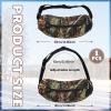 Sintege Camo Heated Hand Muff Pouch USB Electric Football Hand Warmer 3 Heated Modes Rechargeable Hand Warmer Hunting Accessories for Winter Outdoor Hunting, Golf, Camping (Leaf Camouflage) view 3