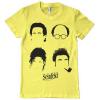 Seinfeld Officially Licensed Characters Mens T-Shirt (Yellow), X-Large view 1