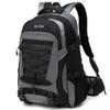 BOVIP 40L Hiking Backpack Waterproof Lightweight Daypack Travel Sports Camping Backpack for Men Women Gray view 1