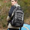 BOVIP 40L Hiking Backpack Waterproof Lightweight Daypack Travel Sports Camping Backpack for Men Women Gray view 2