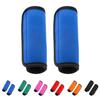 2 Pack Luggage Handle Wraps for Suitcase, Bright Color Comfort Soft Handle Covers (Blue) view 1