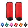 2 Pack Luggage Handle Wraps for Suitcase, Bright Color Comfort Soft Handle Covers (Red) view 1