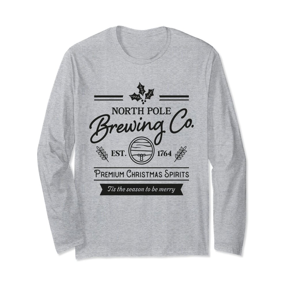 North Pole Brewing Co. Christmas Long Sleeve T-Shirt