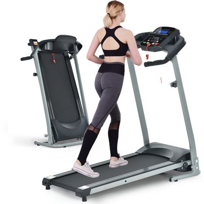 Electric Treadmill Foldable, 2.25HP Folding Exercise Walking Machince for Apartment Home/OfficeEasy to Fold Assembly,MP3,LCD Display