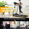 Electric Treadmill Foldable, 2.25HP Folding Exercise Walking Machince for Apartment Home/OfficeEasy to Fold Assembly,MP3,LCD Display view 4