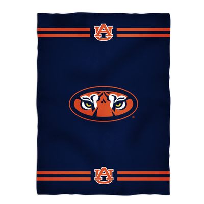 Auburn Tigers Fleece Throw Blanket Sofa Bedding for Living Room - Ultra Soft Plush Warm & Cozy Blanket for Kids Teenager College Students 40"x58"