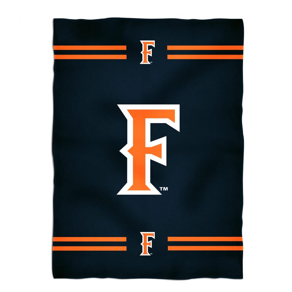 California State University - Fullerton Fleece Throw Blanket Sofa Bedding for Living Room - Ultra Soft Plush Warm & Cozy Blanket for Kids Teenager College Students 40"x58"