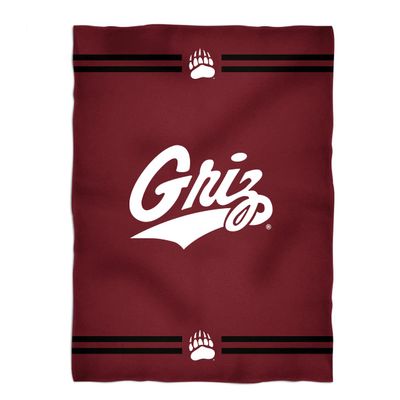 The University of Montana Fleece Throw Blanket Sofa Bedding for Living Room - Ultra Soft Plush Warm & Cozy Blanket for Kids Teenager College Students 40"x58"