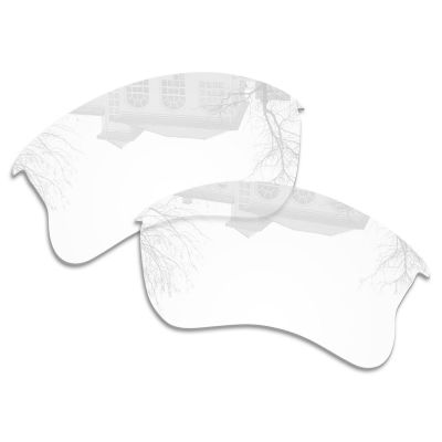 Millersawp Half Jacket XLJ Anti Blue Light Replacement Lenses Compatible with Oakley Sunglass-HD Clear