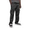 DIYAGO Cargo Sweatpants for Men Heavyweight Jogger Open Bottom Trousers Baggy Adjustable Streetwear Sweatpants Hip Hop Straight Leg Winter Warm Cargo Pants Athletic Fit Stretch Waist Track Pants view 4
