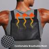 Tactical Chest Pack Running Bag: Outdoor Sports Lightweight Adjustable Vest - Hiking Workout Ski Jogging EDC Utility Bag with Phone Holder for Men Women Black view 3