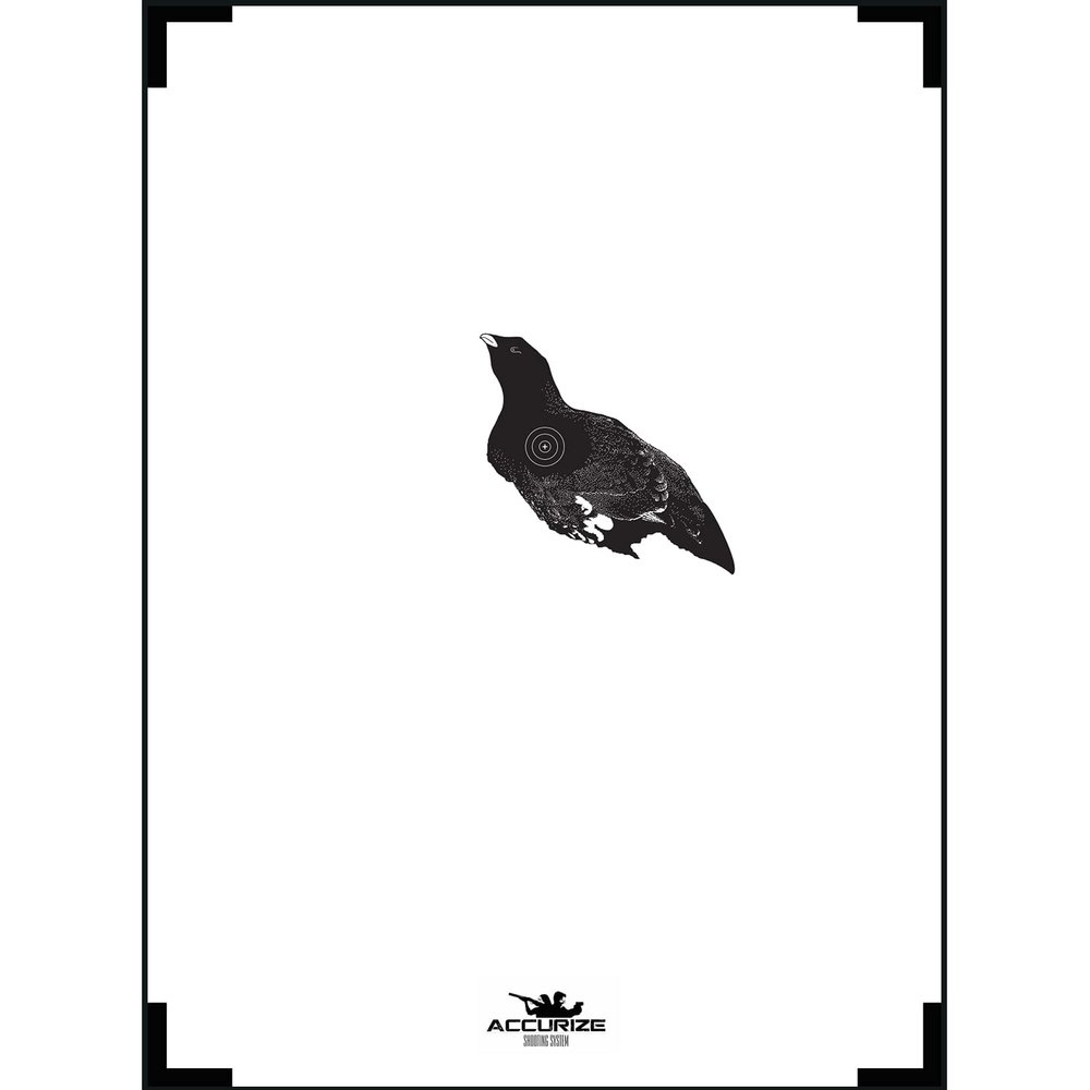 Accurize Shooting Target Capercaillie /5 m