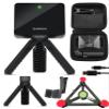 PlayBetter Garmin Approach R10 Portable Golf Launch Monitor & Simulator Bundle - Great for Home, Outdoor & Indoor, Projector Compatible, Software Accuracy Upgraded - Includes Alignment Stand view 1