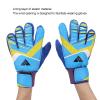 babies Latex Goalkeeper Gloves avoid Slip Sports Protective Gloves Football Protective Gear with Double Layered Wristband Design , Goalkeeper Gloves , Goalkeeper Gloves Football Gloves Goalkeeper view 4
