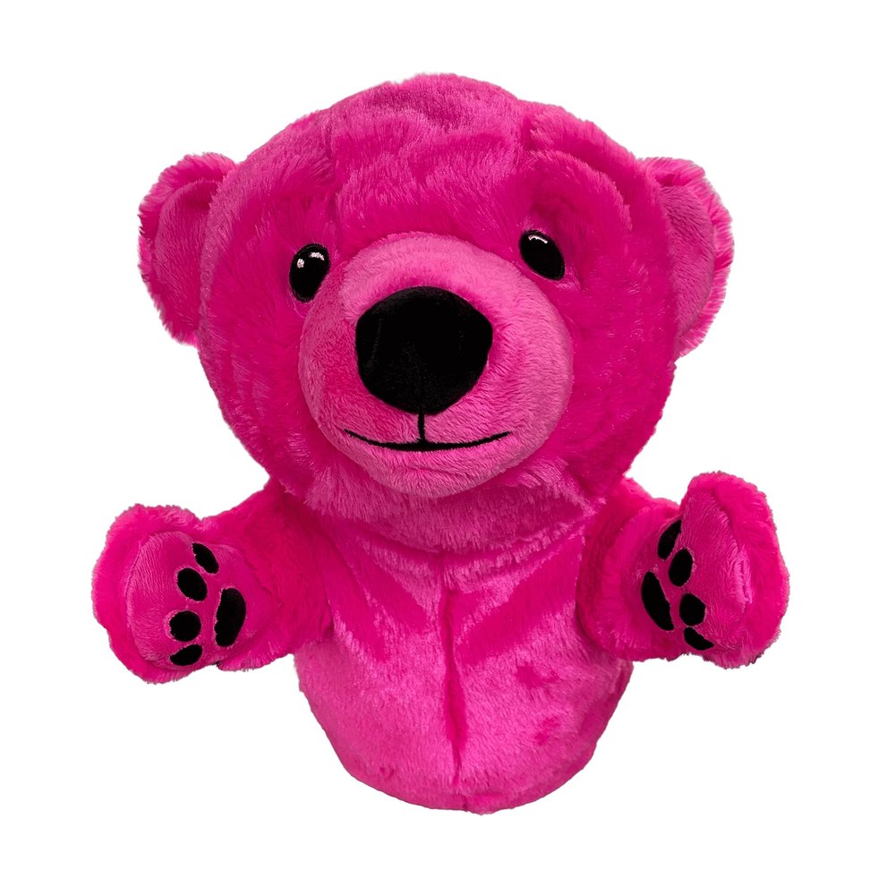 dinofactory Anagom Golf Head Cover Polar Bear Driver Headcover with Lovely Paws (Hot Pink)