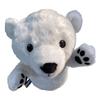 dinofactory Anagom Golf Head Cover Polar Bear Driver Headcover with Lovely Paws (Hot Pink) view 4