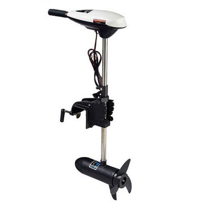 65lb Thrust Trolling Motor 12V Electric Outboard Motor Electric Trolling Motor Kayak Motor 7 Gears Boat Fishing Motor, 35" Shaft