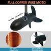 65lb Thrust Trolling Motor 12V Electric Outboard Motor Electric Trolling Motor Kayak Motor 7 Gears Boat Fishing Motor, 35" Shaft view 4