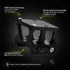 GRITR Lower 1/3 Co-Witness Skeletonized Picatinny Mount for GRITR 3.0 MOA Open Red Dot Reticle Reflex Sight view 2
