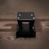 GRITR Lower 1/3 Co-Witness Skeletonized Picatinny Mount for GRITR 3.0 MOA Open Red Dot Reticle Reflex Sight view 4