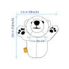 dinofactory Anagom Golf Head Cover Polar Bear Driver Headcover with Lovely Paws Tiffany Blue view 2