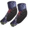 Topeter Padded Elbow Sleeves for Youth Boys Compression Elbow Pads 2PCS for Baseball, Roller Skating, Wrestling Purple YM view 1