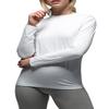 HEAT HOLDERS Women's LITE Base Layer Tops - Soft Thermal Long Sleeve Shirt - Cold Weather Gear - Moisture Wicking + Flat Comfort Seams | Black/M view 4