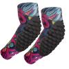 Topeter Youth Padded Arm Sleeves 1 Pair Compression Arm Protective Support for Basketball, Volleyball, Football Pink YL view 1