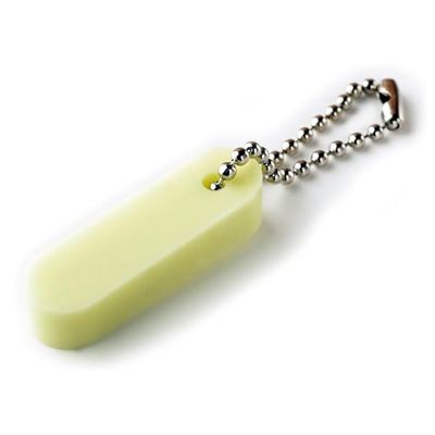WAKUWAKU Glow Keychain Key Ring Glow in the Dark for Camping Outdoor emergency No Batteries Soft silicone