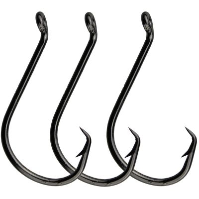 100pcs Circle Hooks Saltwater Catfish Bass Fishing Hooks, Octopus Offset Fishing Hooks Size: 1/0-5/0 (1/0)