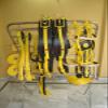 AMAZING HORSE STUFF Double Horse Nylon Driving Harness in Yellow & Black (Full, Cob, Pony,Shetland & Mini) (Pony) view 3