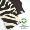 HonestBaby Baby Organic Cotton Honest Pants Multi Pack, 2-Pack Brown Zebra, 0-3 Months,Infant view 3