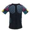 Topeter Youth Catchers Gear Boys Rib Protectors Compression Shirt with Pads, Rugby Protective Gear for Airsoft, Softball, Sports Competition (Pink YM) view 1