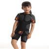 Topeter Youth Catchers Gear Boys Rib Protectors Compression Shirt with Pads, Rugby Protective Gear for Airsoft, Softball, Sports Competition (Pink YM) view 2