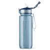 Printbox Merch Custom Water Bottle with Straw, Customized Water Bottle, Water Bottle Customized Name Personalized (Blue - Plain) view 4